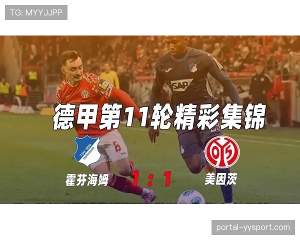 官方：霍芬海姆vs美因茨比赛因场地照明系统故障推迟15分钟